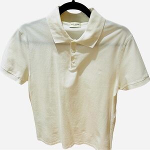 Saint-Laurent polo White size extra large